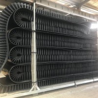 擋邊輸送帶 防撕裂鋼絲繩提升帶 鋁合金接頭夾板 斗提機皮帶