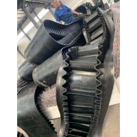 供應輸送帶 裙邊帶波狀擋邊輸送帶 抗沖擊擋邊輸送帶質量好老廠家