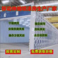 移動伸縮噴漆房廢氣處理采用催化燃燒