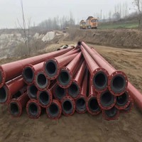 電廠脫*用襯膠管道生產