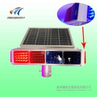 佛山四面太陽能爆閃燈 紅藍爆閃燈側面2燈 交通設施廠