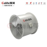 T35防腐防爆玻璃鋼軸流風(fēng)機 低噪聲 用于管道內(nèi)通風(fēng)換氣