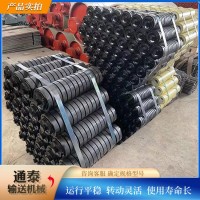 TD75型緩沖托輥組 梳型托輥 緩沖包膠