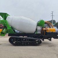 全自動上料攪拌車2方混泥土水泥攪拌