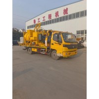 多功能瀝青拌和機 路面翻修舊料再生加工罐車多規格牽引式