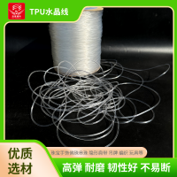TPU透明彈力繩 透明水晶線 透明串珠線