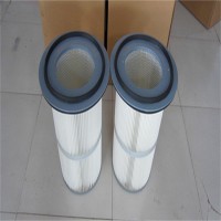 聚酯覆膜除塵濾筒-公路清掃車除塵濾芯
