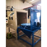 自動(dòng)轉(zhuǎn)盤式噴砂機(jī)