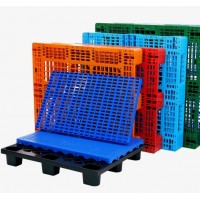 塑料托盤批發(fā) 1米2乘1米網格川字托盤 工商物流貨架棧板