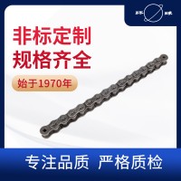 開口銷型短節(jié)距精密滾子鏈 傳動(dòng)鏈 環(huán)球鏈條