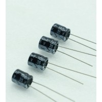 插插件鋁電解電容廠現貨直供50V/4.7UF直插鋁電解電容