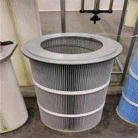 聚酯覆膜防靜電粉塵濾清器/耐高溫粉塵濾芯