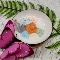 超微供應貝殼彩片藝術漆藝術涂料 立體質感型墻面裝飾材料彩色貝殼片