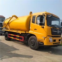 菏澤廠家訂購環衛14方吸污車大型抽污車價格多少錢一輛