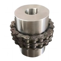 進口滾子鏈聯軸器 鏈條連軸器 鏈輪鏈條聯軸器