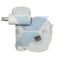 QDX3-C7蝶閥鑄鋼蝸輪頭-球閥手動減速箱,WCB蝸輪箱