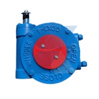 上海禹軒QDX3-4手動渦輪頭，DN300蝶