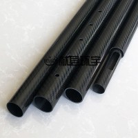 耐高溫碳纖維管制品 全碳 3k碳纖維圓