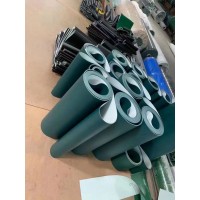輸送帶傳送帶PVC PU輸送帶草坪紋傳送帶裙邊擋板流水線工業皮帶