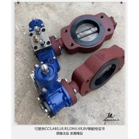 船用 JIS F7480 壓載艙浸沒(méi)式液壓蝶閥/法蘭式手液動(dòng)蝶