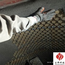 長沙管道防磨膠泥使用方法 龜甲網澆注料廠家