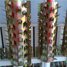 供應小區煤氣管道防爬刺 管道防盜刺廠家批發