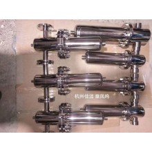 除菌不銹鋼衛(wèi)生級(jí)空氣過(guò)濾器 壓縮空氣過(guò)濾器除菌除雜