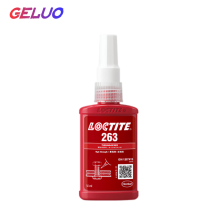 loctite樂泰263螺絲膠螺紋鎖固劑 高強度耐高溫密封厭氧膠