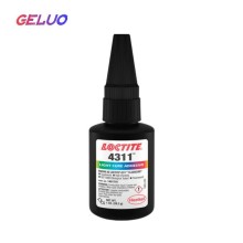 樂泰4311光固化濕氣固化粘合劑 少白化發熒光液態膠粘劑 塑料橡膠