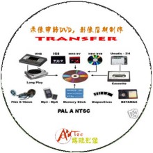 錄像帶轉DVD，影像后期制作，高清藍光BD制作－－留下生命中的點點滴滴！！