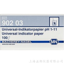 Universal indicator paper pH 1-11 通用指示紙 MN 90