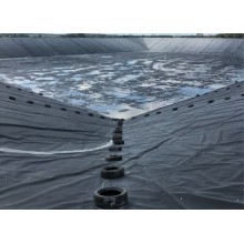 安徽銅陵污水處理場應(yīng)用2.0mm厚高密度聚乙烯HDPE土工膜