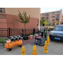 專業使用氣體探測埋地管道損壞漏水和不保壓