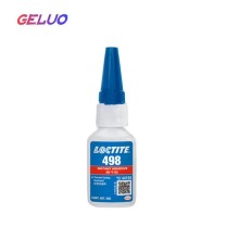 LOCTITE樂泰498耐高溫瞬干膠 耐濕耐熱循環速干膠水 橡膠金屬塑料快干膠 20g
