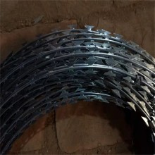 廣西現貨刀片刺繩廠家供應柳州防盜鐵絲網圍欄來賓圍墻工廠防爬網