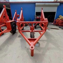 手搖式升降電纜放線(xiàn)車(chē) 機(jī)械式電纜炮車(chē)