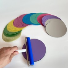 8000目D1um紫色砂紙鉆石片光纖研磨片光纖研磨紙