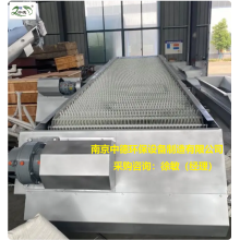 GSHP型回轉耙式格柵除污機外形圖及過水流量選型表