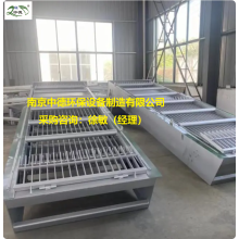 回轉式格柵清污機外形尺寸圖及安裝角度、回轉式格柵除