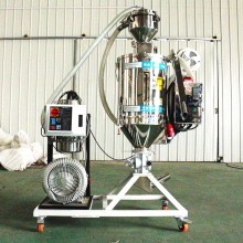 節(jié)能塑料干燥機(jī) 雙層不銹鋼干燥機(jī) 100KG立式料斗烘干機(jī)省電款不