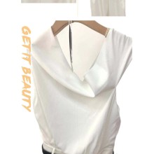 IRENENA女裝溫碧霞自創品牌一字領連衣褲休閑皮腰帶闊