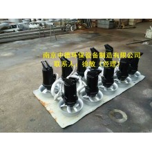 QJB4/6-320/3-980C高速潛水攪拌機電機部件解析；碳鋼材質潛水攪拌機廠家價格及安裝示意圖