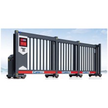 寶泉伸縮大門(mén)遙控平移門(mén)懸浮門(mén)廠家