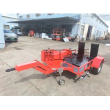 1.3噸消防機器人用ATV工具拖車 爬梯折疊全掛車