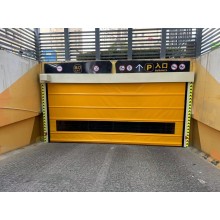 博雄 堆積門 pvc材質 室內外快速門 大尺寸門洞可用