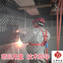 保山燃燒器防磨料施工解析 龜甲網涂
