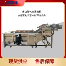 全自動洗菜機 連續式葉類蔬菜清洗機 