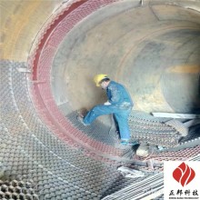 呂梁送料倉龜甲網耐磨膠泥廠家電話