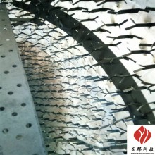 郴州干灰風選機龜甲網耐磨澆注料廠家