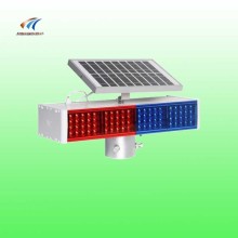 瓦房店分體式太陽能警示燈 紅藍爆閃燈交通設施廠家